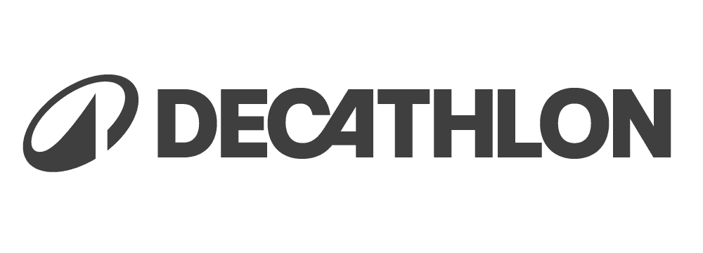 Logo da Decathlon, cliente da Octans